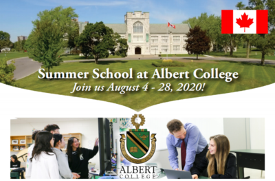 阿尔伯特学院2020年夏季课程